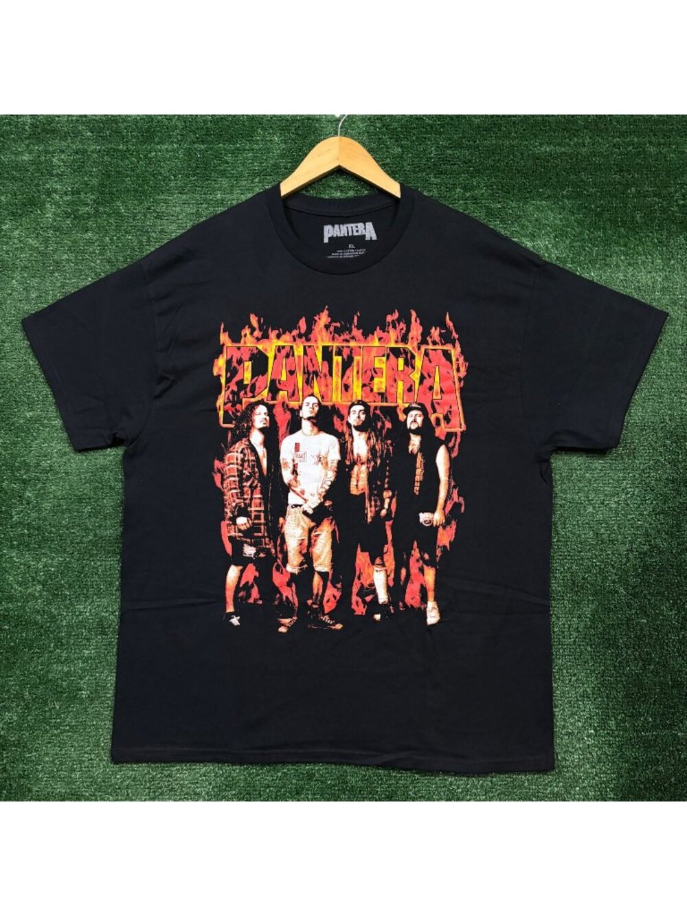 Pantera Flames T-Shirt Size Extra Large